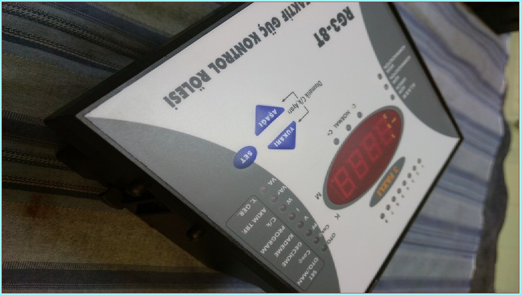 ENTES RG3-8T REAKTİF GÜÇ KONTROL RÖLESİ